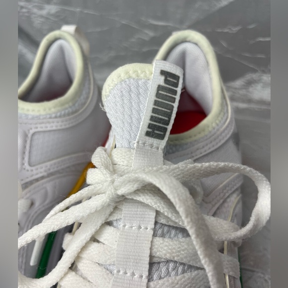 Puma softride Sophia running shoes size 6C (narrow) white & rainbow swirl - Picture 6 of 12